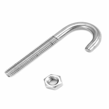 Round Bend J Bolts